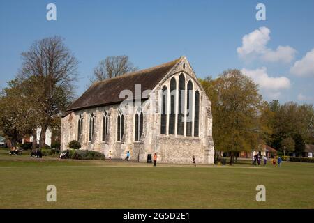 the old guildhall, Priory Park, Chichester, West Sussex, England Stock Photo