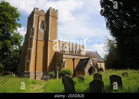 St Mary the Virgin Church, Mentmore, Buckinghamshire Stock Photo