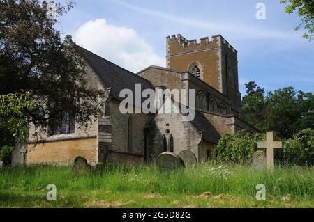 St Mary the Virgin Church, Mentmore, Buckinghamshire Stock Photo