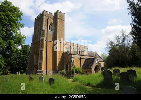 St Mary the Virgin Church, Mentmore, Buckinghamshire Stock Photo