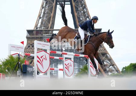The riders for the Longines Global Champions Tour of Paris