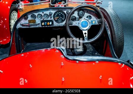 Classic Riley Interior Vintage car, Riley, cockpit Stock Photo - Alamy