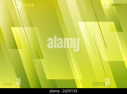 Abstract simple background green gradient color diagonal stripes  and line layered minimal style. Vector illustration Stock Vector