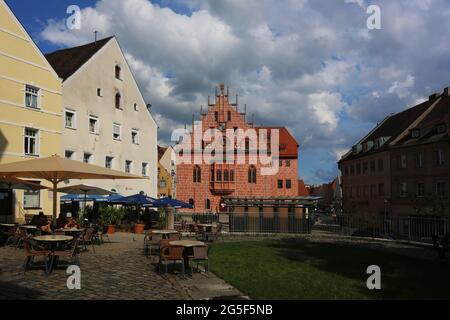 historisches Rathaus in Sulzbach Rosenberg, Amberg, Oberpfalz, Bayern! Stock Photo