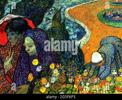 Vincent van Gogh, Ladies of Arles (Memories of the Garden at Etten ...