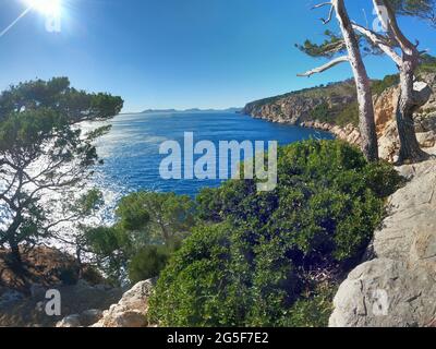 Cala Murta, Mallorca Balearic Islands Stock Photo