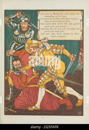 Bluebeard by Walter Crane and Edmund Evans, Published in London & New ...