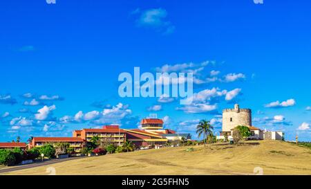 Colonial Fort, El Meson del Quijote, Varadero, Cuba Stock Photo