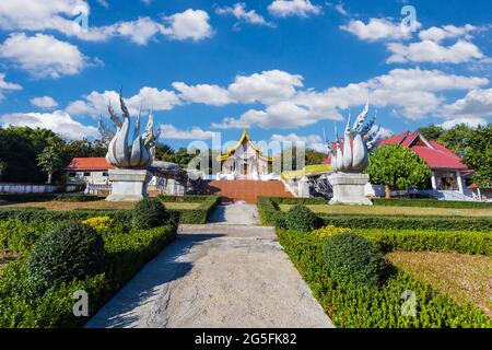 Huai Sai Khao Temple at Chiang Rai in Thailand. Stock Photo