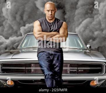 FAST AND FURIOUS 9 2021 Universal Pictures film with Vin Diesel Stock Photo