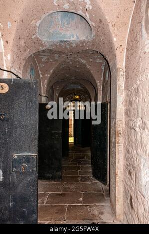 Jedburgh Castle Jail and Museum, on the former Gallows Hill, Castlegate ...