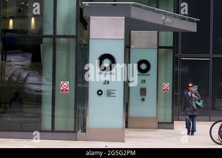 Macquarie Bank Ropemaker Street, London Stock Photo