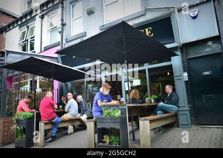 The Beerhouse Ecclesall Road Sheffield South Yorkshire England UK Stock Photo