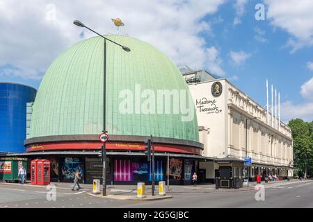 Madame Tussauds London, Marylebone Road, Marylebone, City of Westminster, Greater London, England, United Kingdom Stock Photo