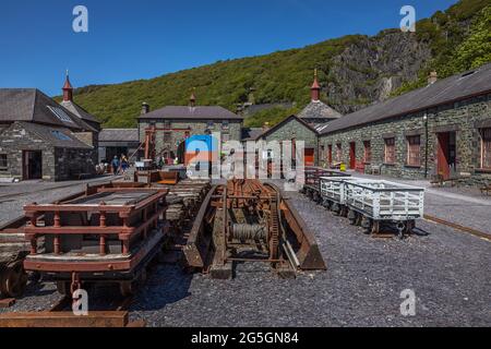 National Slate Museum, LLanberis, Wales Stock Photo