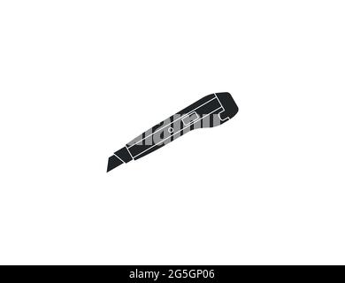 Blade, paper knife icon vector Stock Vector