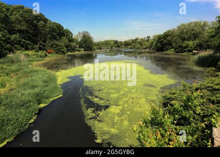 Frank Melville Memorial Park Setauket Long Island New York Stock Photo