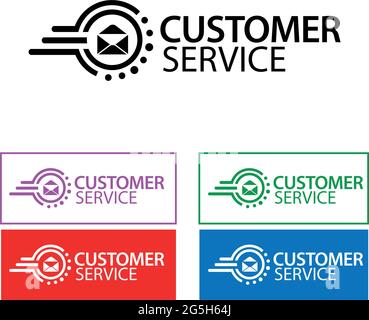 Set of Email Icon Designs for Web Stock Vector Image & Art - Alamy