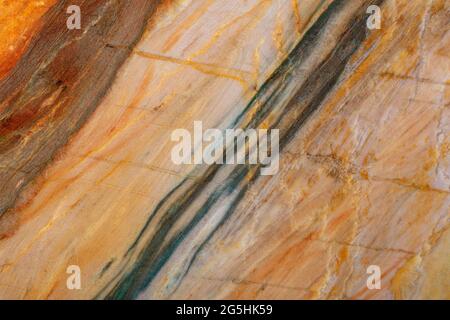 Granite background in new light brown tone for project work. Stock Photo