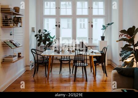 Interior of home office Stock Photo