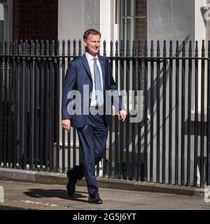 Jeremy Hunt, Secretary of State for Foreign and Commonwealth Affairs, British Conservative Party Politician, Downing Street, Westminster Stock Photo