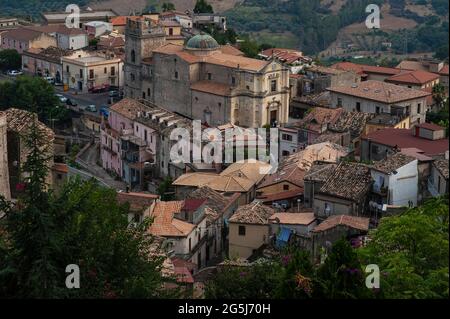 The west front of the Cattolica di Stilo, a Byzantine monastic church ...