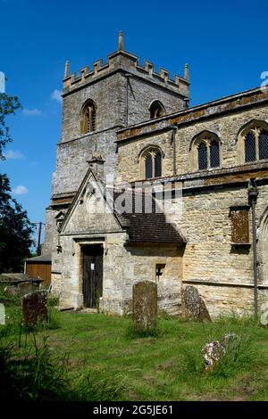 St. Mary Magdalene Church, Helmdon, Northamptonshire, England, UK Stock Photo