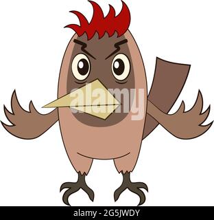 Cartoon Bird Stock Vector