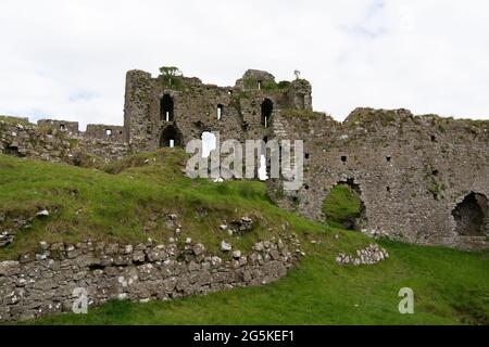 Beautiful view of Castle Roche in Dundalk, County Louth, Ireland Stock Photo