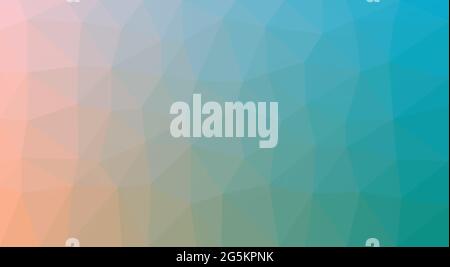 Abstract soft geometric low poly background design Stock Photo