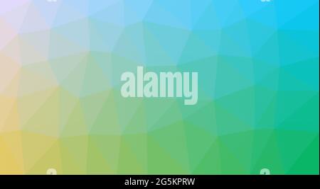 Abstract soft geometric low poly background design Stock Photo