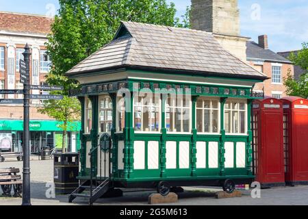 Cabmen's Shelter, Market Place, Ripon, North Yorkshire, England, United Kingdom Stock Photo