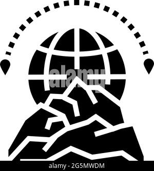 farm tourism glyph icon vector illustration Stock Vector Image & Art ...