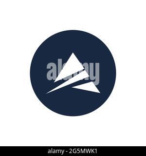 business of Arrow logo vector illustration  Template design Stock Vector