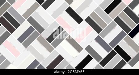 Abstract geometric seamless rectangle pattern. Pastel color with marble line elegant background design for carpet,wallpaper,clothing,wrapping,batik Stock Vector