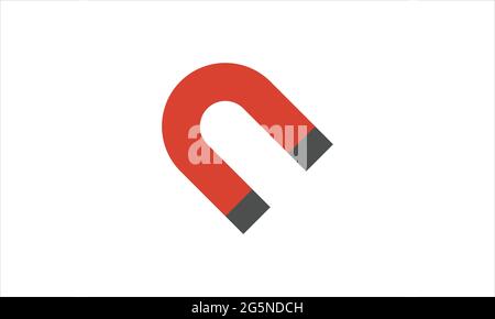 Magnet icon vector illustration logo template design symbol Stock Vector