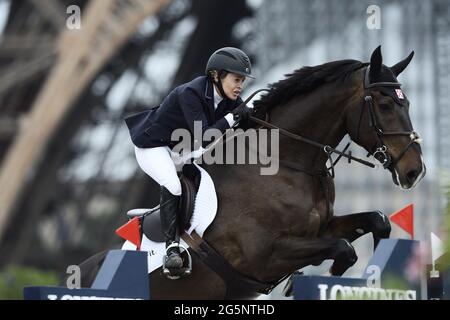 Margie GOLDSTEIN ENGLE USA riding DICAS Longines Global