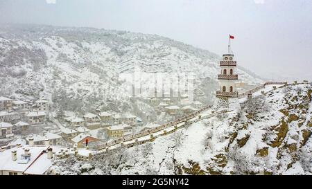 Goynuk is one of the most important towns in Bolu which belongs to the Black Sea region. By consisting of traditional Turkish houses it has become an Stock Photo