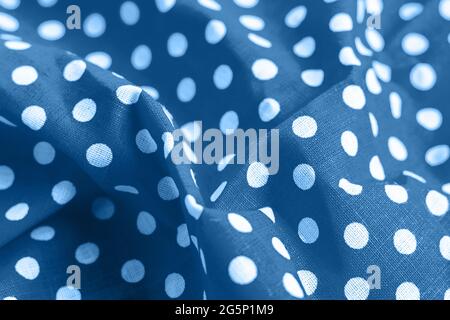 bright polka dot fabric