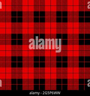 Tartan Plaid Lumberjack Pattern. Texture from tartan, plaid, tablecloths, shirts, clothes, dresses, bedding, blankets and other textile. Stock Vector