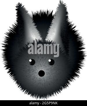 colorful Rabbit character isolated on white background Stock Vector
