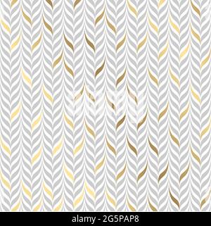 Hand drawn line art creative herringbone pattern, perfectly seamless composition for print or textile. Monochrome colors vector. Stock Vector