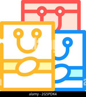 handbags stylist line icon vector illustration Stock Vector Image & Art ...