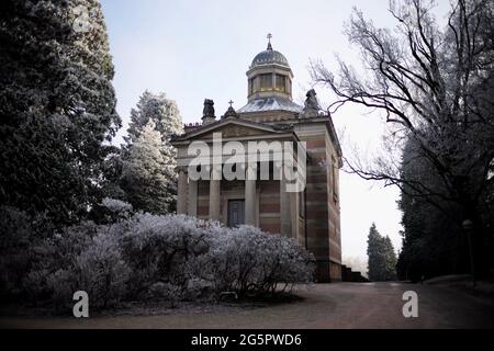 “Romanian Orthodox Church, Baden Baden, Germany Stock Photo