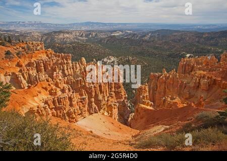 View over Bryce Canyon 2406 Stock Photo