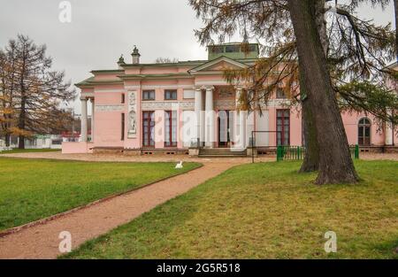 Ostankino palace of Sheremetev family in Moscow. Russia