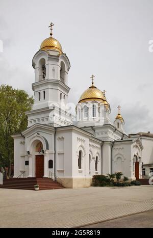 Cathedral of Assumption in Gelendzhik. Krasnodar Krai. Russia Stock Photo