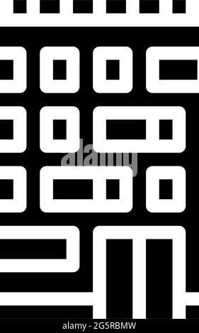 stilt house glyph icon vector illustration Stock Vector Image & Art - Alamy