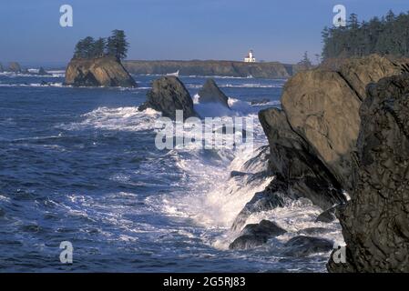 USA, Oregon, coast, Shore Acres State park Stock Photo