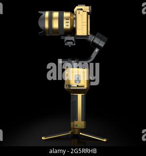 Smartphone Camera Lens Macro 3d Rendering On White Stock Photo Alamy
